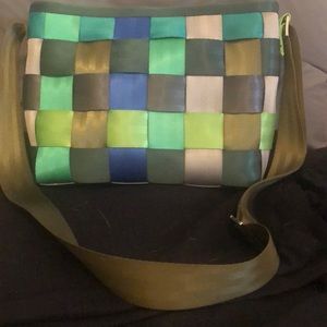 Multi-colored Seatbelt bag